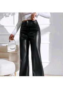 🆕 Black Leather Pant
