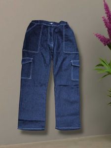 F@63 Size-30 Cargo Jeans