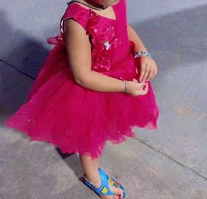 Cute Pink Party Dress