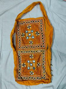 Embroidered Sling Bag