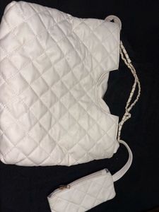 White Hand Bag