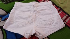 White Shorts