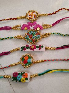 Handmade Floral Rakhi