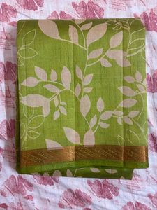 New Green Color Art Silk Saree