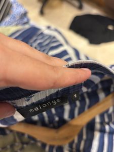 Ethnic Blue &amp; White Pants