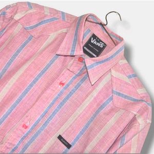 Vans Striped Button-Down Shirt