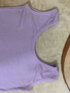 Offer 🥳 Lilac Ribbed Crop Tank Top