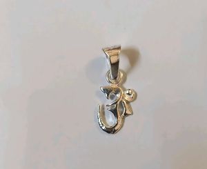 Pure Silver &#39;Om&#39; Pendant #fixed price