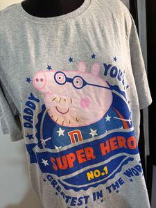 Unisex Peppa Pig Print T-Shirt