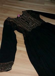 Elegant Black Kurta