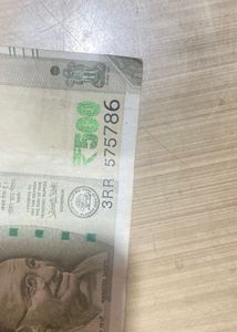 Holy 786 Serial No. ₹500 Bill
