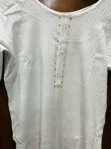 White Kurti