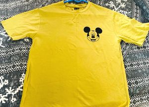 Yellow Mickey Mouse Tee