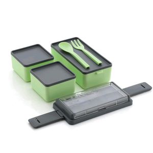 3 Container Lunch Box For Office School