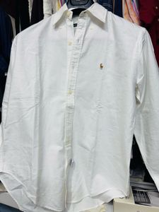 Ralph Lauren White Oxford Shirt