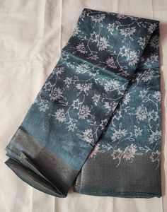 Elegant Floral Saree