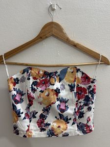 Floral Corset Top