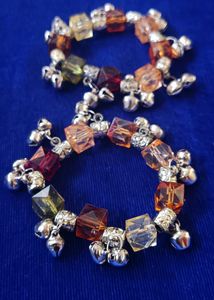 Cristal With Ghughri Bracelet.