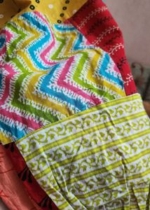Patchwork Harem Pants
