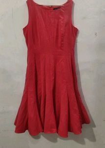 Coral Flovy Dress