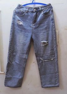 Distressed Denim Jeans