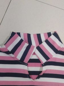 Striped Long Sleeve Top