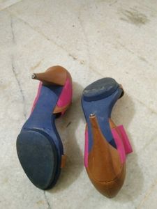 Branded Heels For Slim Feet+Beautiful Top