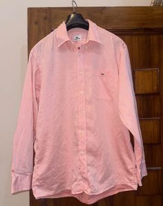 Lacoste Pink Long Sleeve Shirt