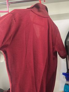 USPA Maroon Polo T-Shirt