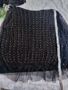 Combo Sparkly Black Skirt Set