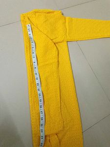 Stylish Yellow Men&#39;s Kurta - New with Tag
