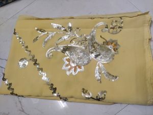 Excellent Heavy Sequence Saree