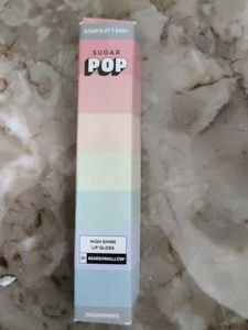 Sugar POP Lip Gloss - Marshmallow transparent