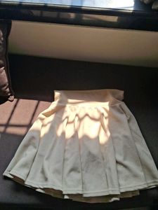 Pleated Mini Skirt