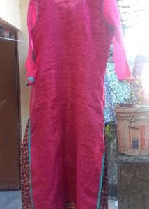Kurta Frock Type Kadhai Wala Use Huawa Saaf