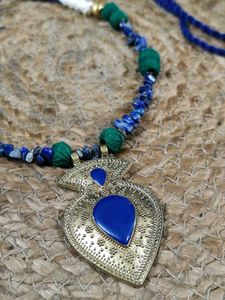 Vintage Tibetan Lapis Lazuli Necklace