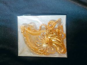 Golden Bridal Jewelry Set