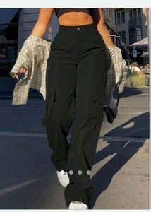 Black Cargo Pants