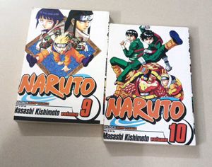 Naruto Manga Volumes 9 & 10