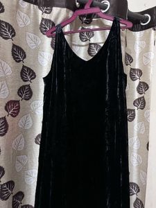 Black Velvet Dress