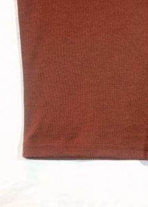 Vintage Brown Polo Top