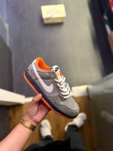 Nike Dunk Low Grey/Orange Shoes