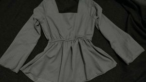 Drop🔥Savana Top lELEGANT,❤️‍🔥 Korean Square Neck