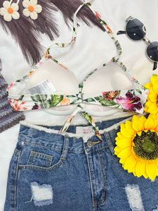 Floral Bikini Top