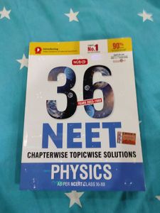 NEET 36 years pyq-chapter wise topicwise solutions