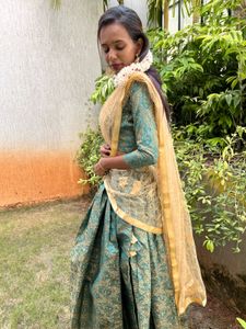 Emerald Green Lehenga Choli