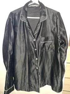 Black Pyjama's with White Trimming