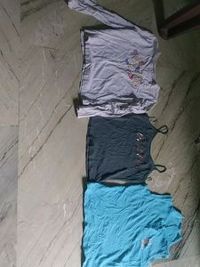 Combo Of 3 Beutiful Tops