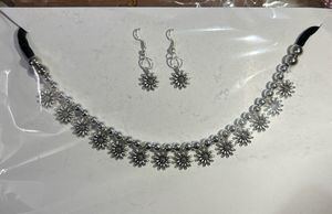 Oxidise Sunflower Jewellery Set