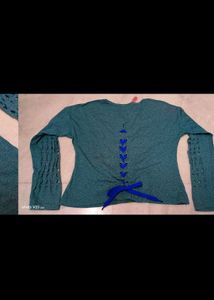 Hand And Back Design Top